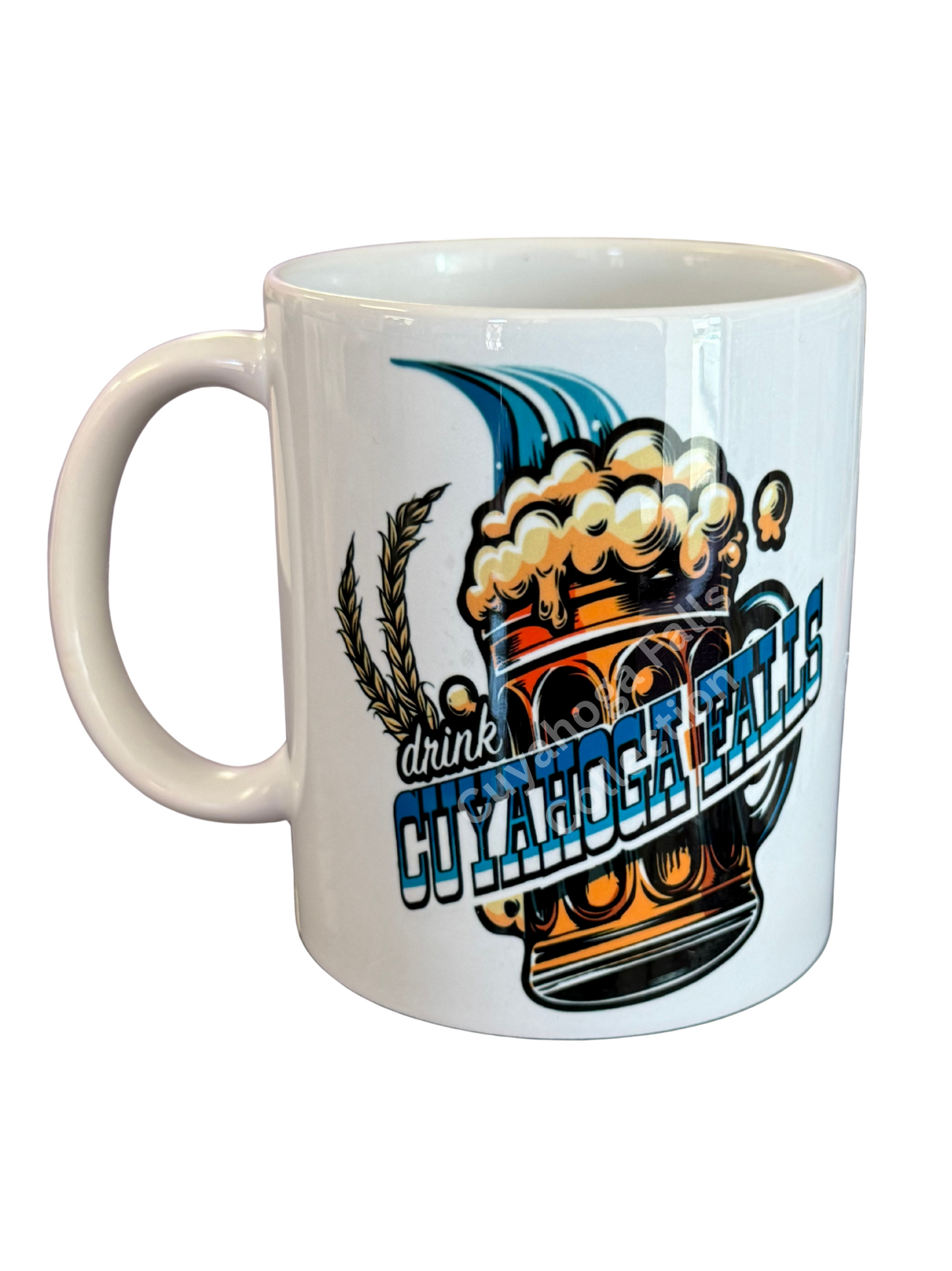 CUYAHOGA FALLS DRINK COFFEE MUG