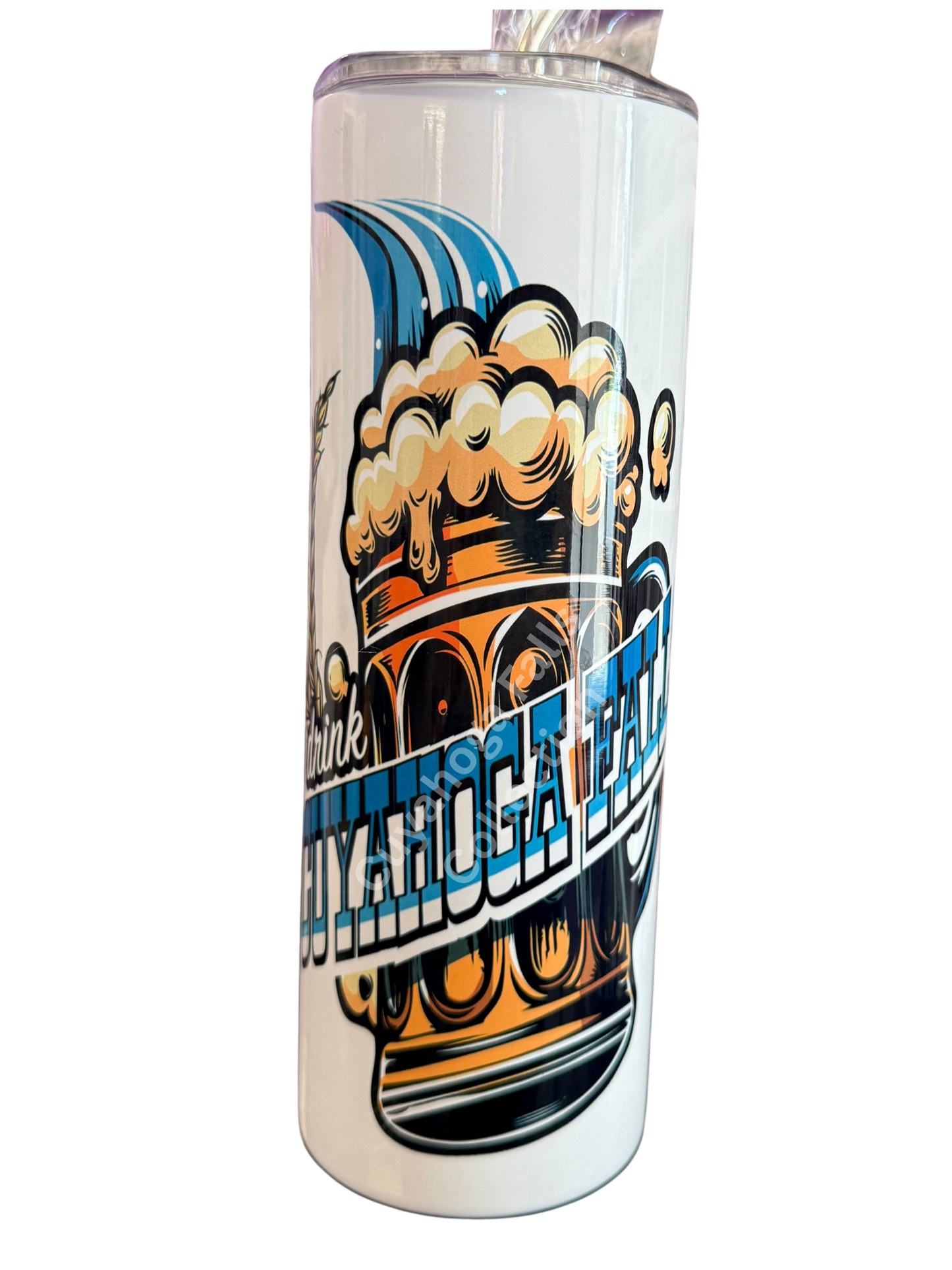 CUYAHOGA FALLS DRINK TUMBLER