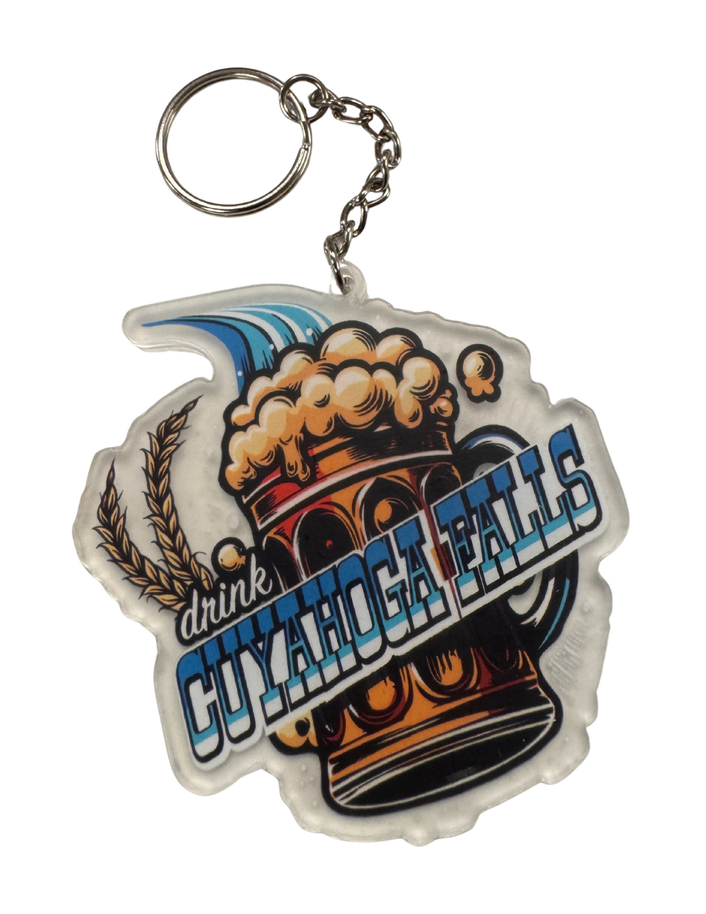 Drink Cuyahoga Falls Acrylic Keychain