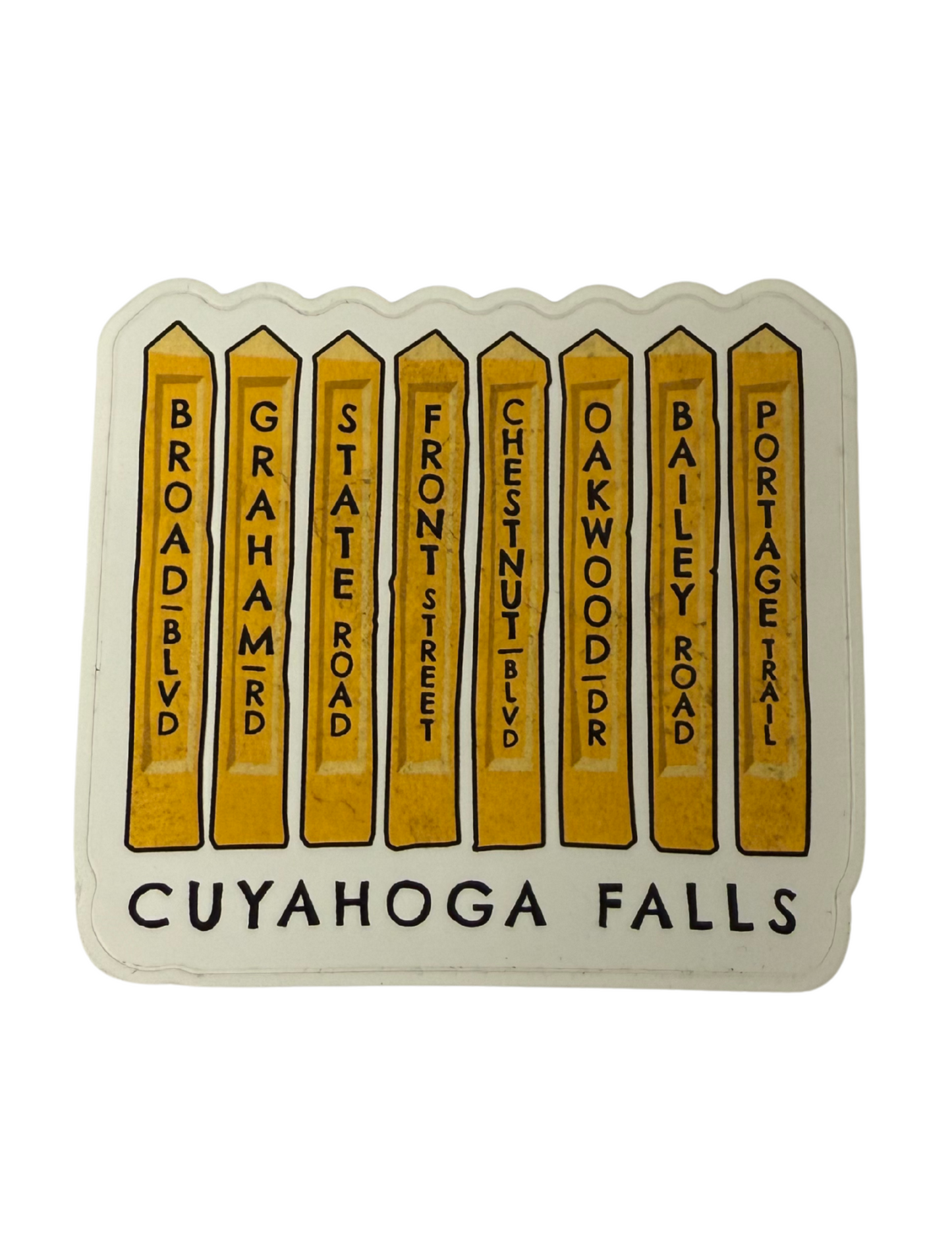 Street Signs Stickers