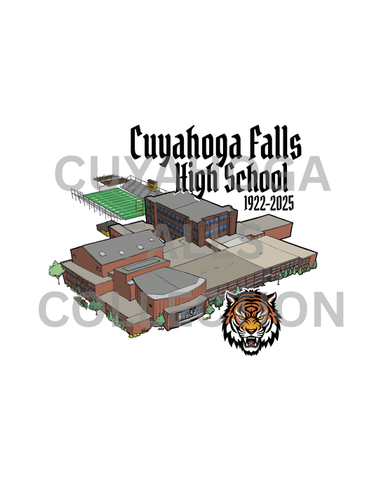 High School T-Shirt (black lettering)