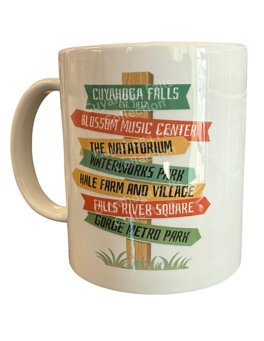 CUYAHOGA FALLS LOCAL LANDMARKS MUG