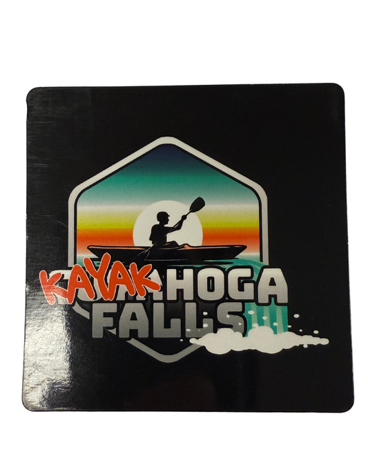 Kayak Cuyahoga Falls Magnetic Sticker