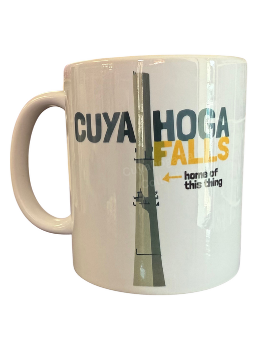 REX'S TOWER CUYAHOGA FALLS COFFEE MUG