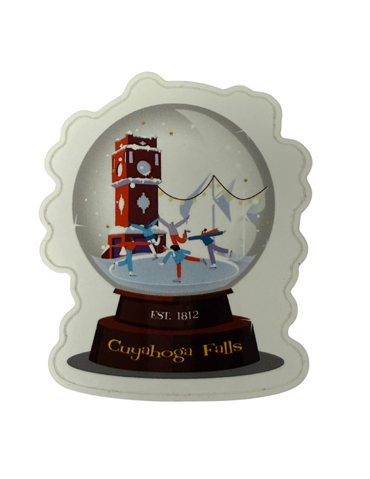 Snow Globe Sticker